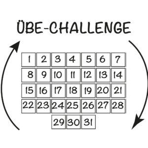 31 Tage Übe Challenge