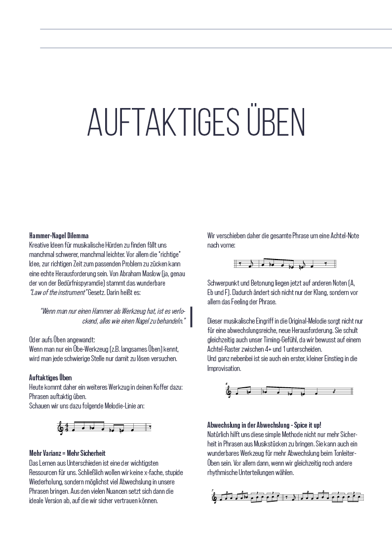50 Übe-Tipps für jeden Tag – Bild 5